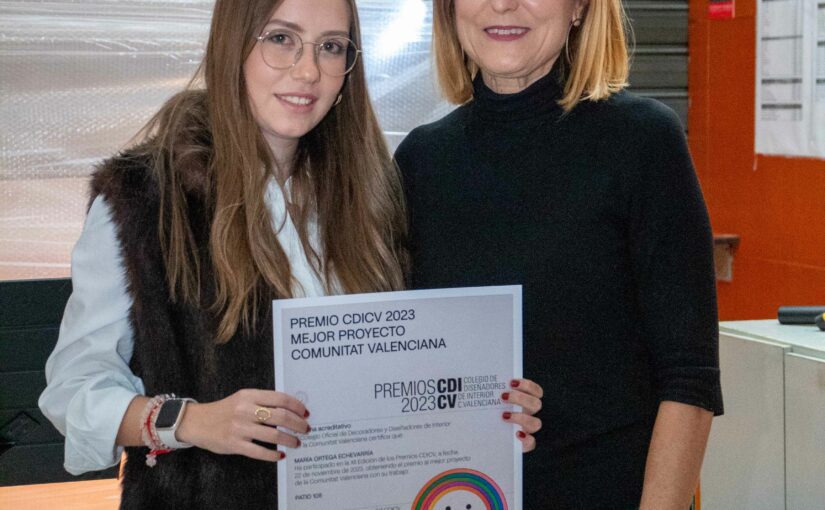 MARÍA ORTEGA ECHEVARRÍA, GANADORA DE LOS PREMIOS CDICV 2023