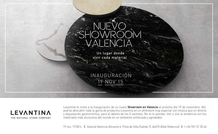 “LEVANTINA” INAUGURA NUEVO SHOWROOM EN VALENCIA